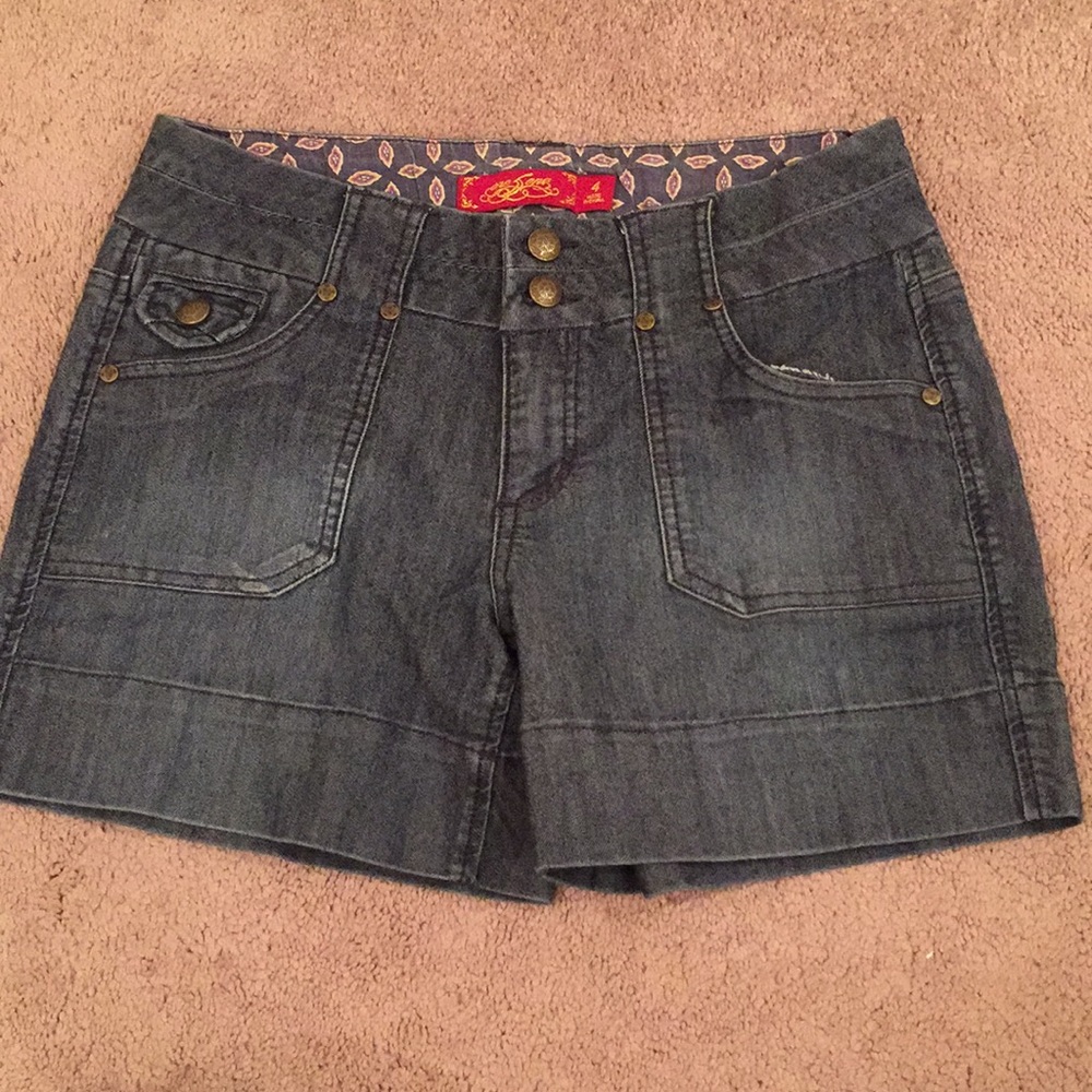 Blue Jean Shorts